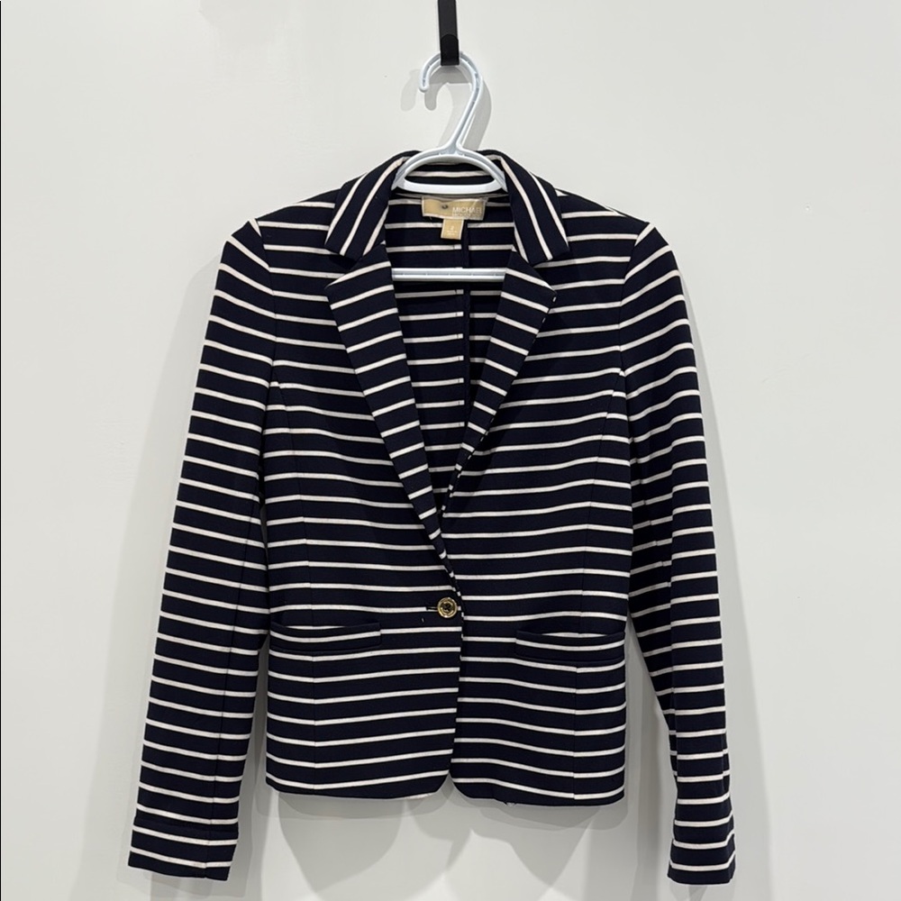 Micheal Kors Striped Blazer